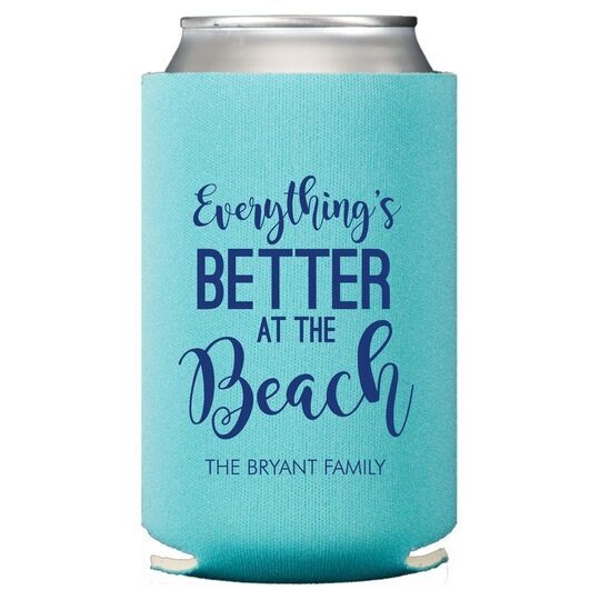 Better at the Beach Collapsible Koozies